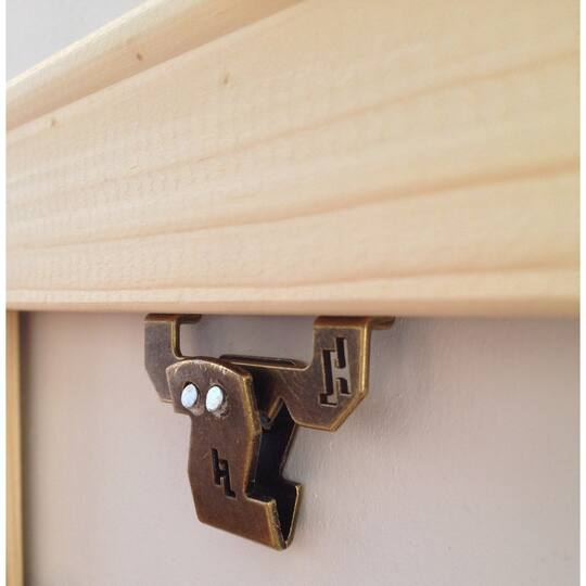HangZ™ 20lb. Canvas Sawtooth Hangers, 50ct.